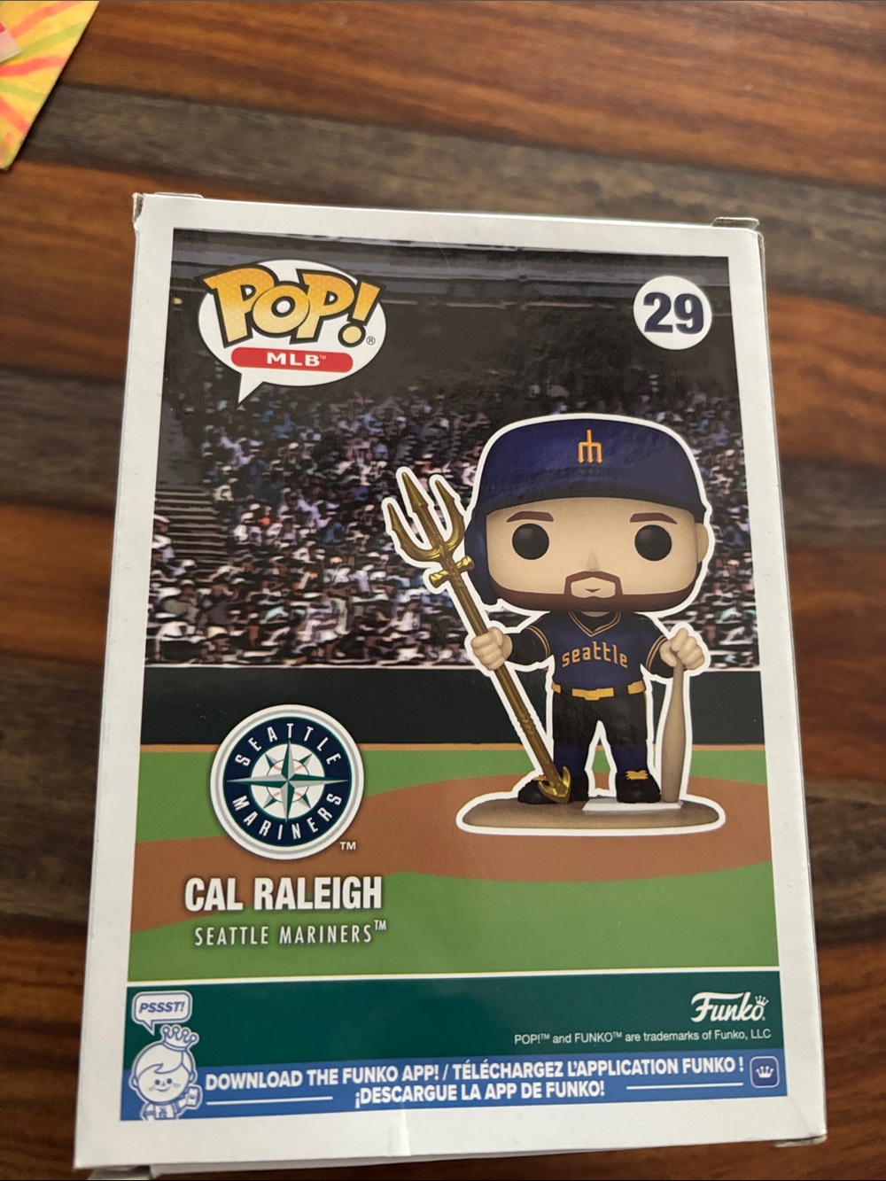 Seattle Mariners Cal Raleigh Funko POP! - Picture 2 of 2